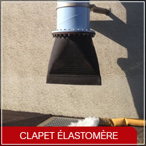 clapet élastomère bec de canard